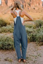 Load image into Gallery viewer, Double Take Full Size V-Neck Sleeveless Jumpsuit with Pockets
