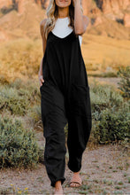 Load image into Gallery viewer, Double Take Full Size V-Neck Sleeveless Jumpsuit with Pockets
